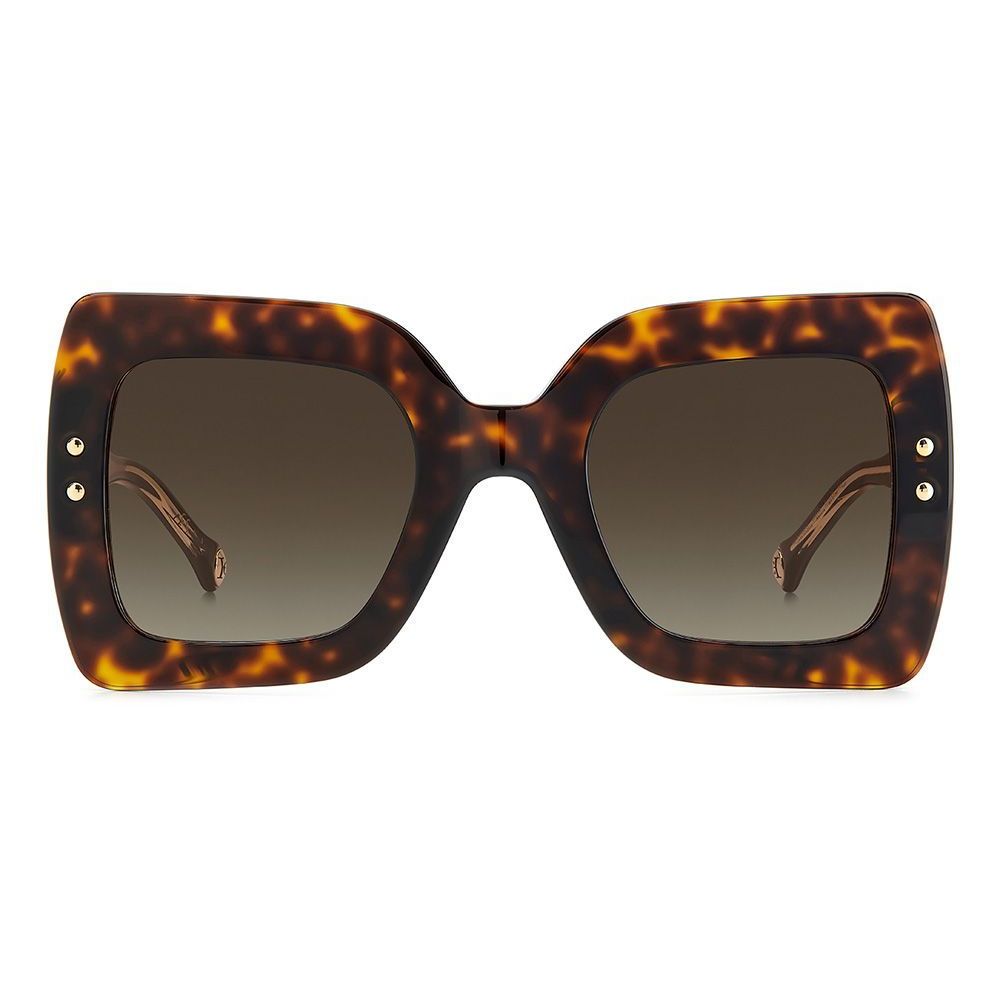 Brown Acetate Sunglasses Carolina Herrera