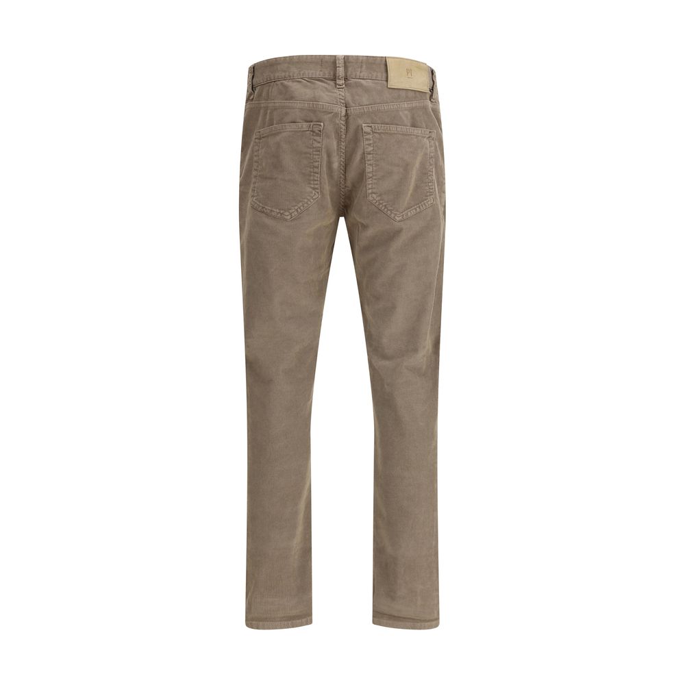 Corduroy design Pants PT Torino