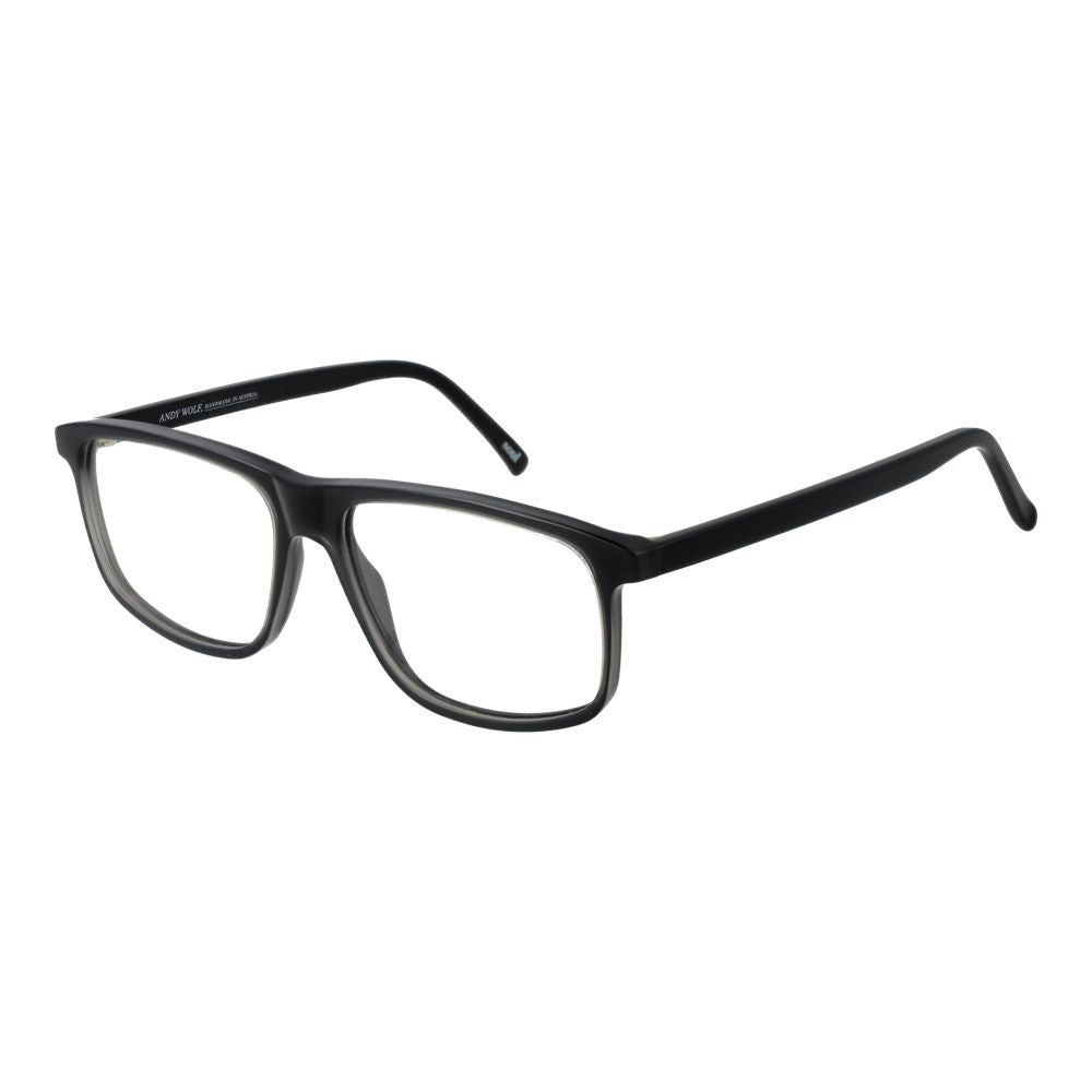 Black Unisex Glasses Frame Andy Wolf