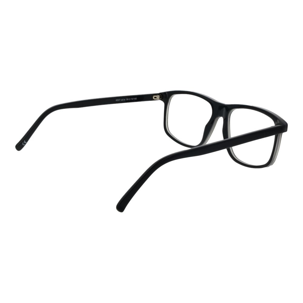 Black Unisex Glasses Frame Andy Wolf