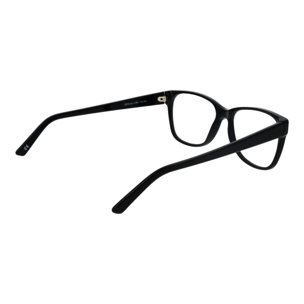 Black Unisex Glasses Frame Andy Wolf