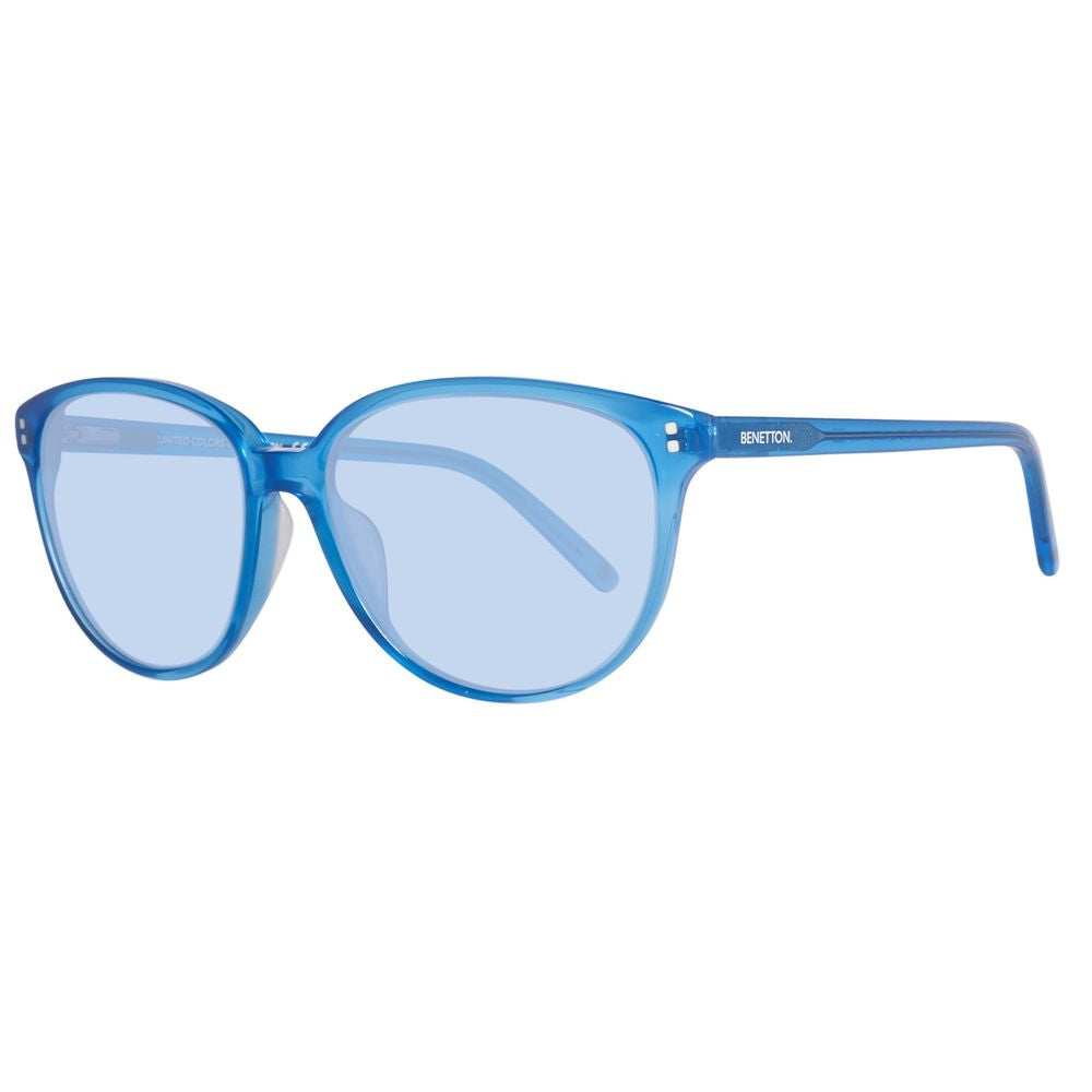Blue Plastic Sunglasses Benetton