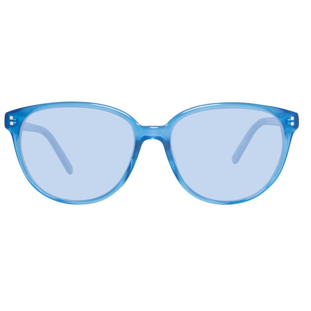Blue Plastic Sunglasses Benetton