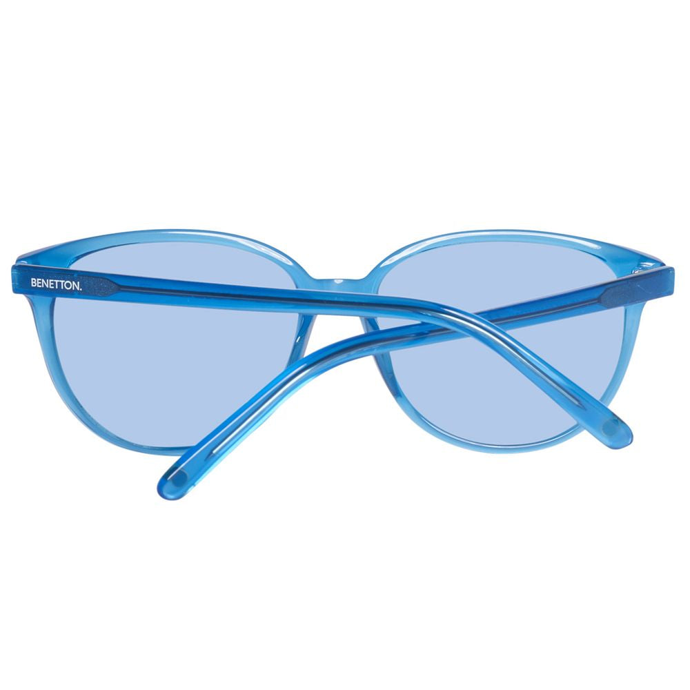 Blue Plastic Sunglasses Benetton