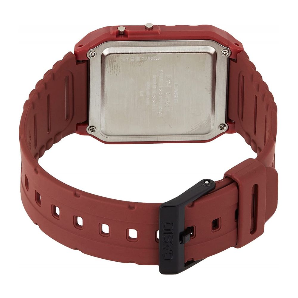 Red Resin Watch Casio
