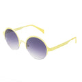 Yellow Metal Sunglasses Italia Independent