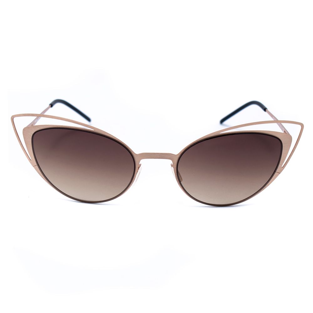 Gold Metal Sunglasses Italia Independent
