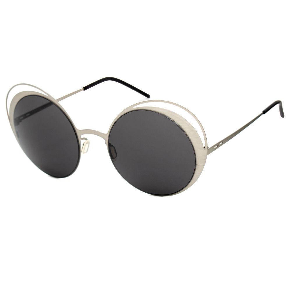 Gray Metal Sunglasses Italia Independent
