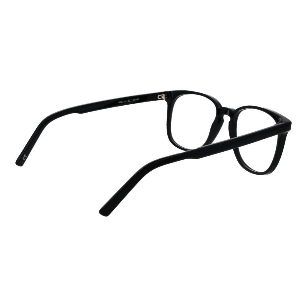 Black Unisex Glasses Frame Andy Wolf