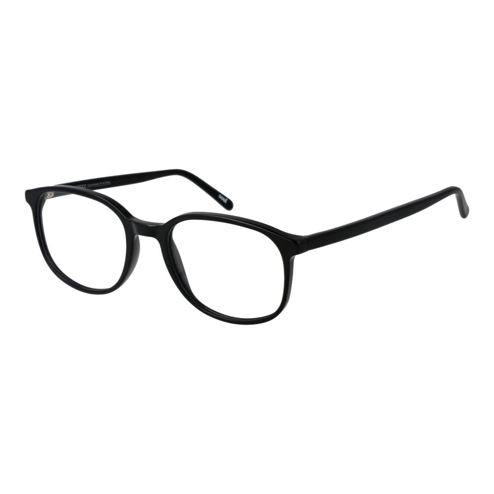 Black Unisex Glasses Frame Andy Wolf