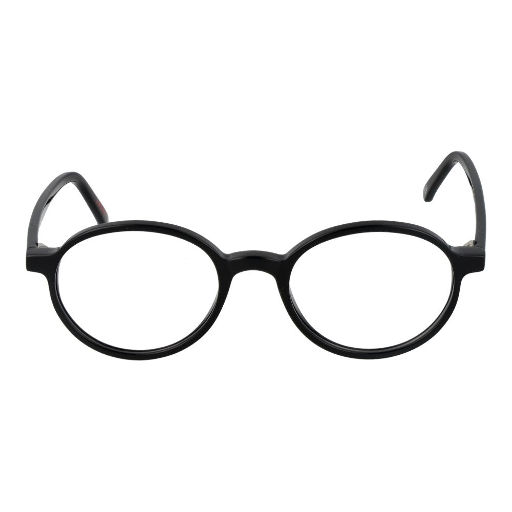 Black Unisex Glasses Frame Andy Wolf