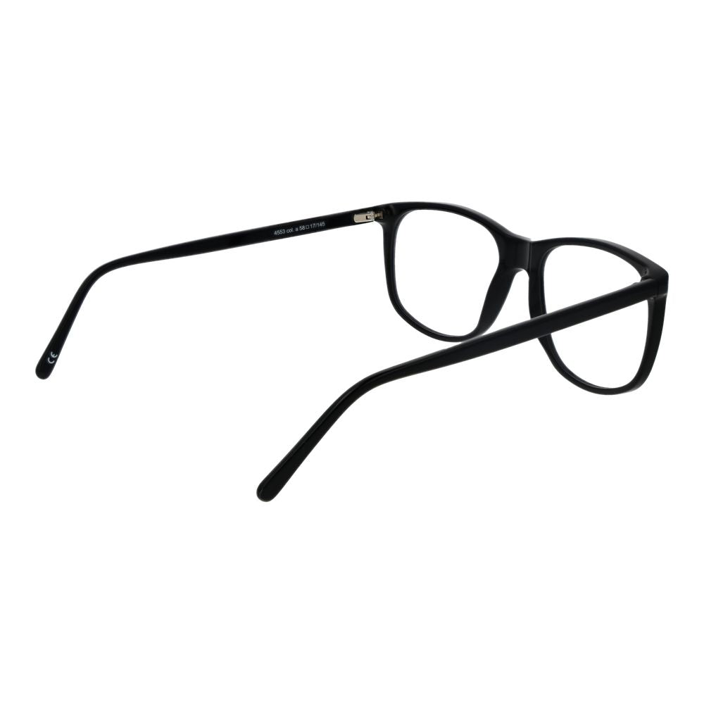 Black Unisex Glasses Frame Andy Wolf