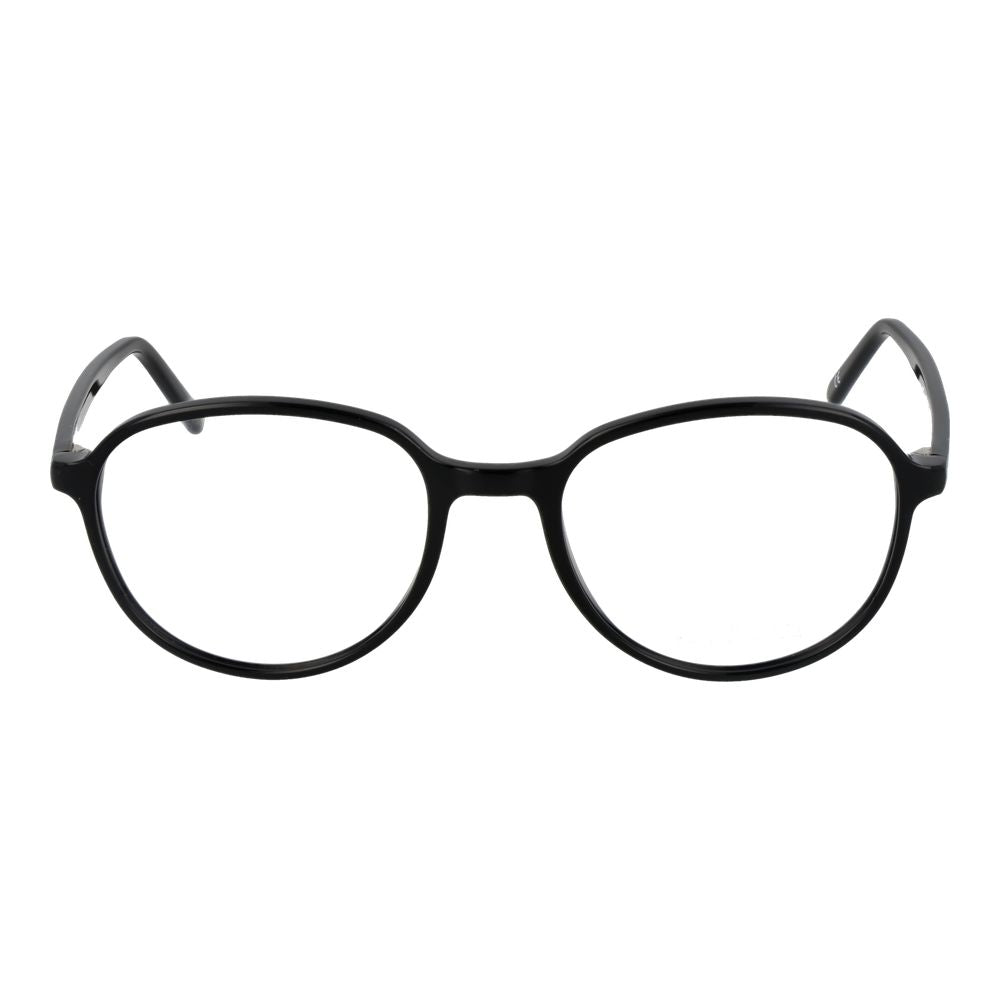 Black Unisex Glasses Frame Andy Wolf