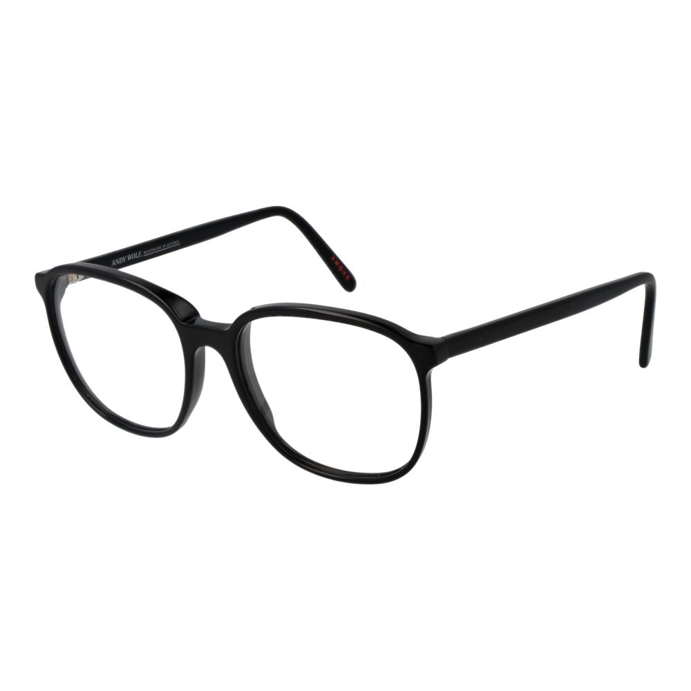 Black Unisex Glasses Frame Andy Wolf