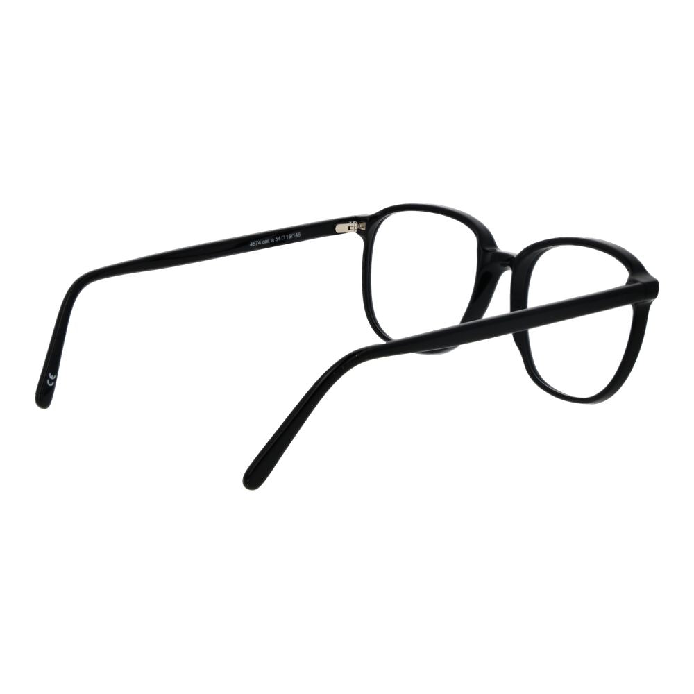 Black Unisex Glasses Frame Andy Wolf