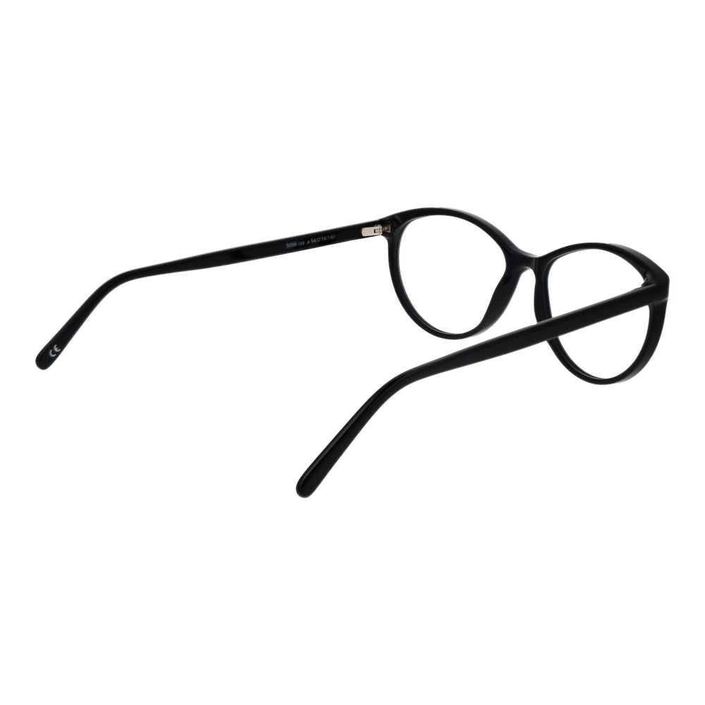 Black Unisex Glasses Frame Andy Wolf