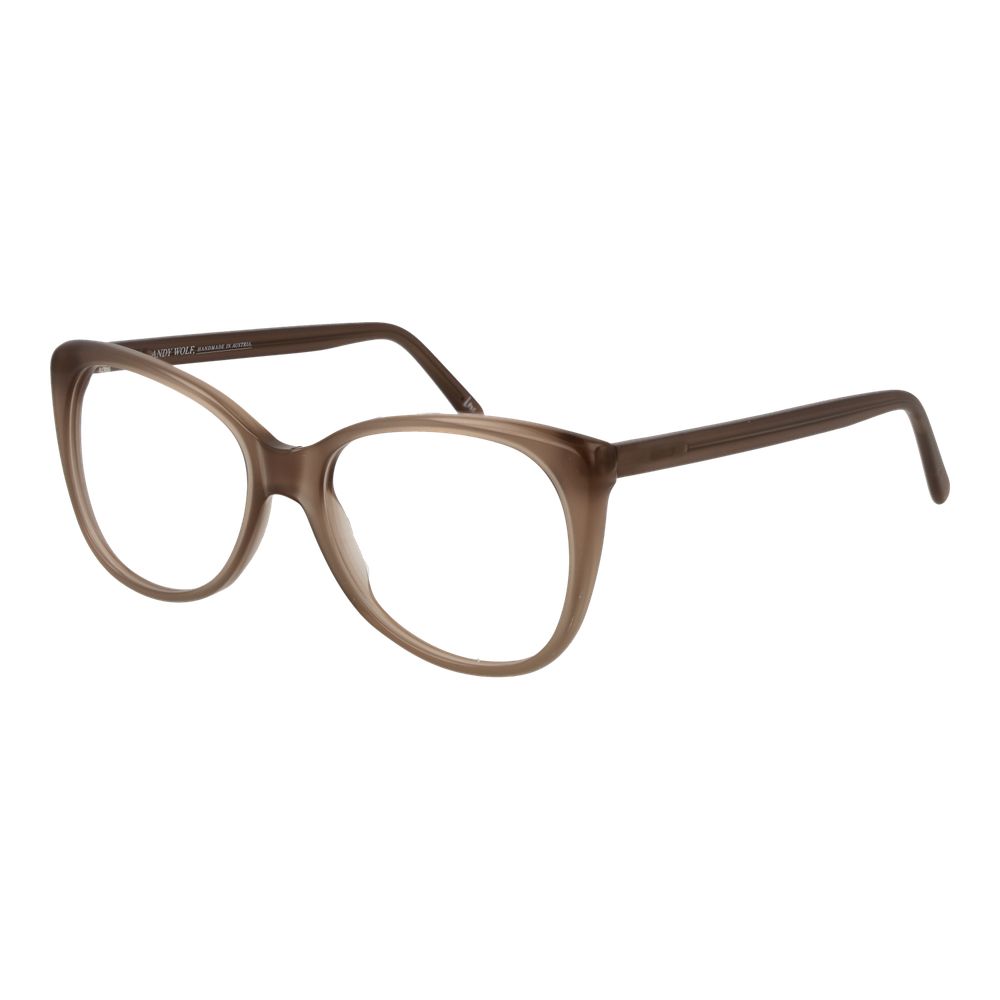 Brown Unisex Glasses Frame Andy Wolf