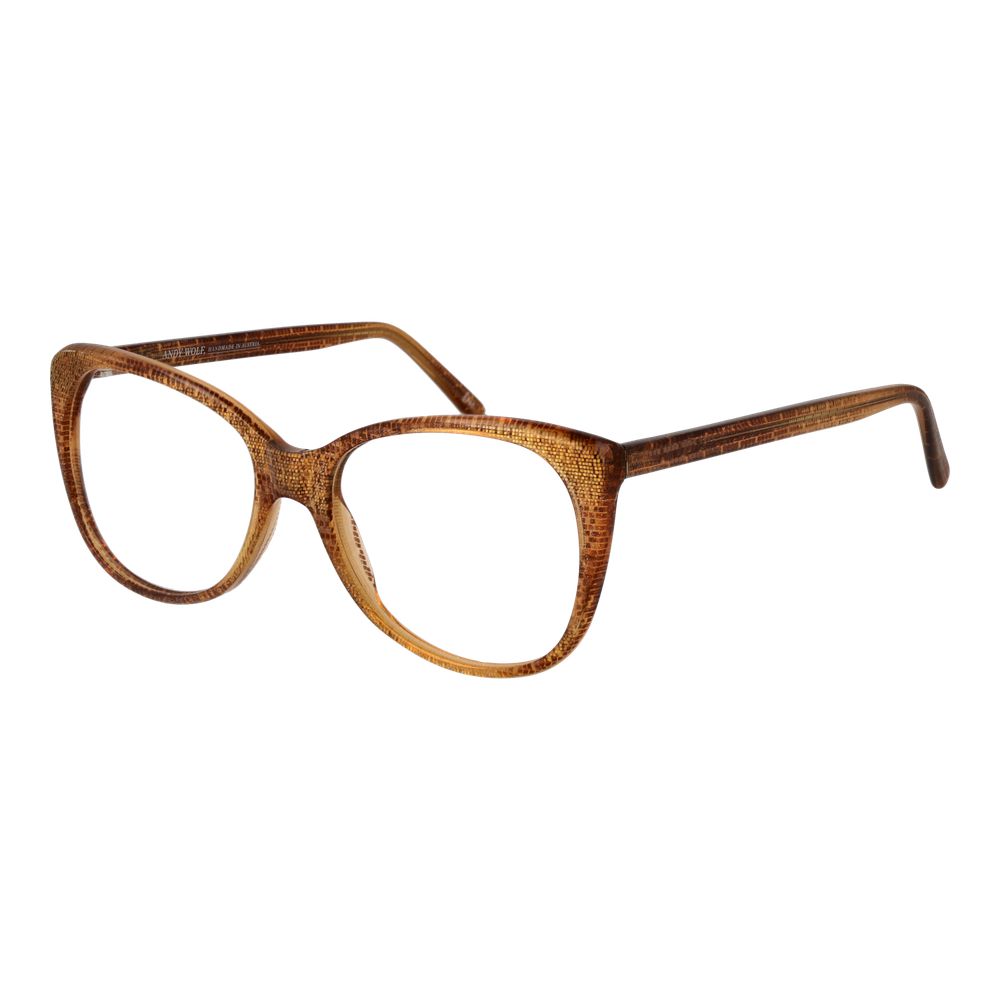 Orange Unisex Glasses Frame Andy Wolf