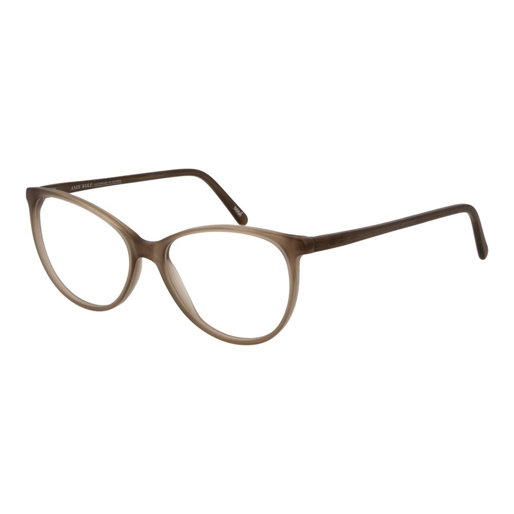Beige Unisex Glasses Frame Andy Wolf