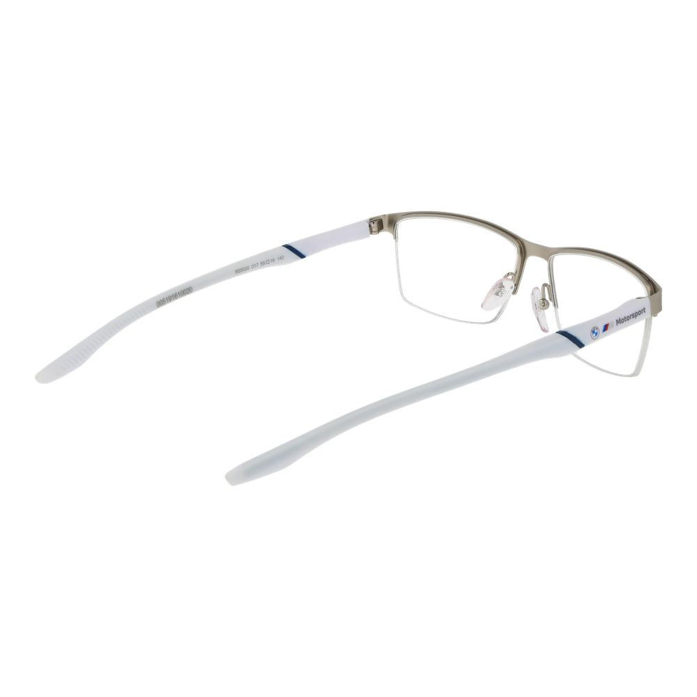 Silver Men Glasses Frame BMW Motorsport