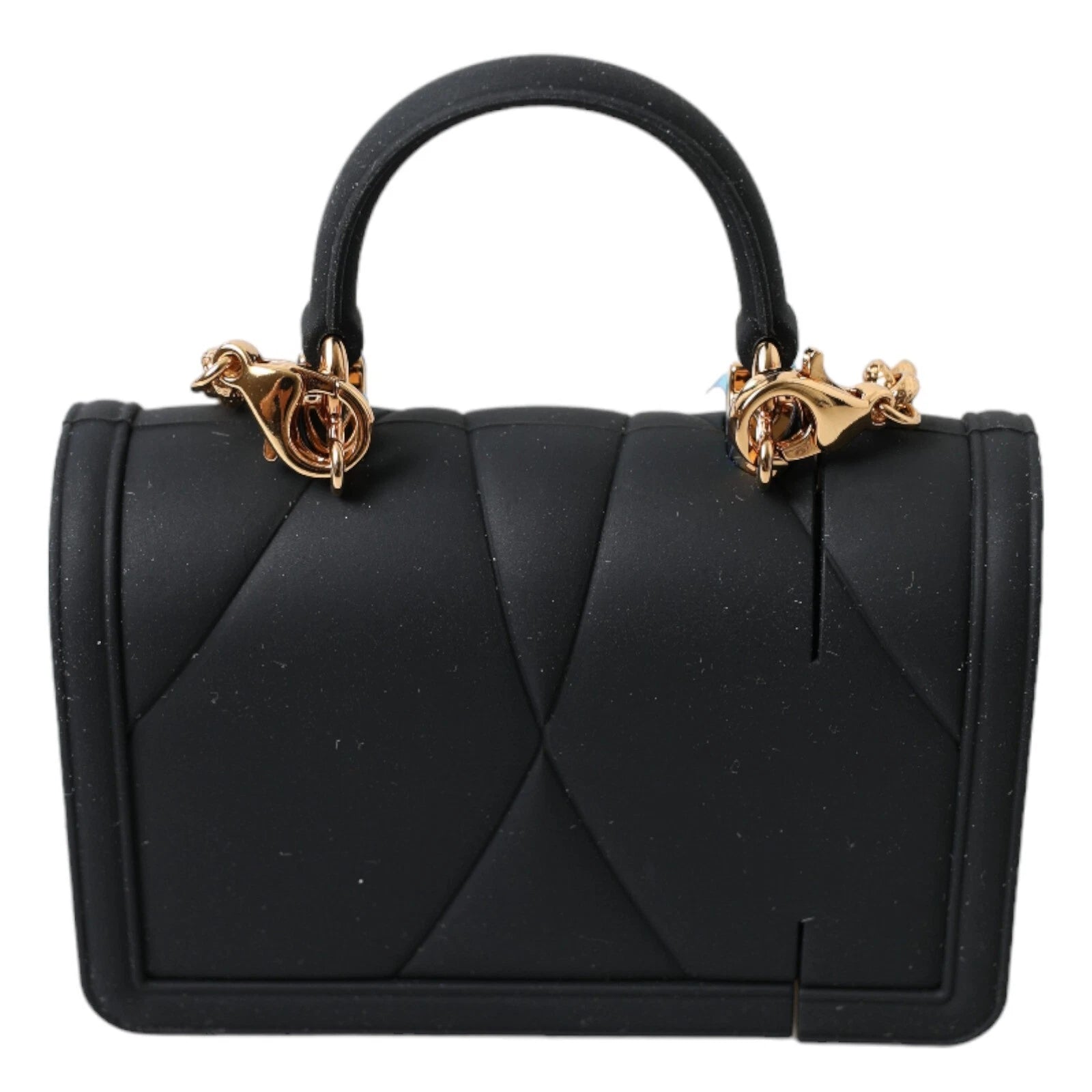 Case Black Silicone Devotion Heart Cover Hand Bag Airpod Dolce & Gabbana