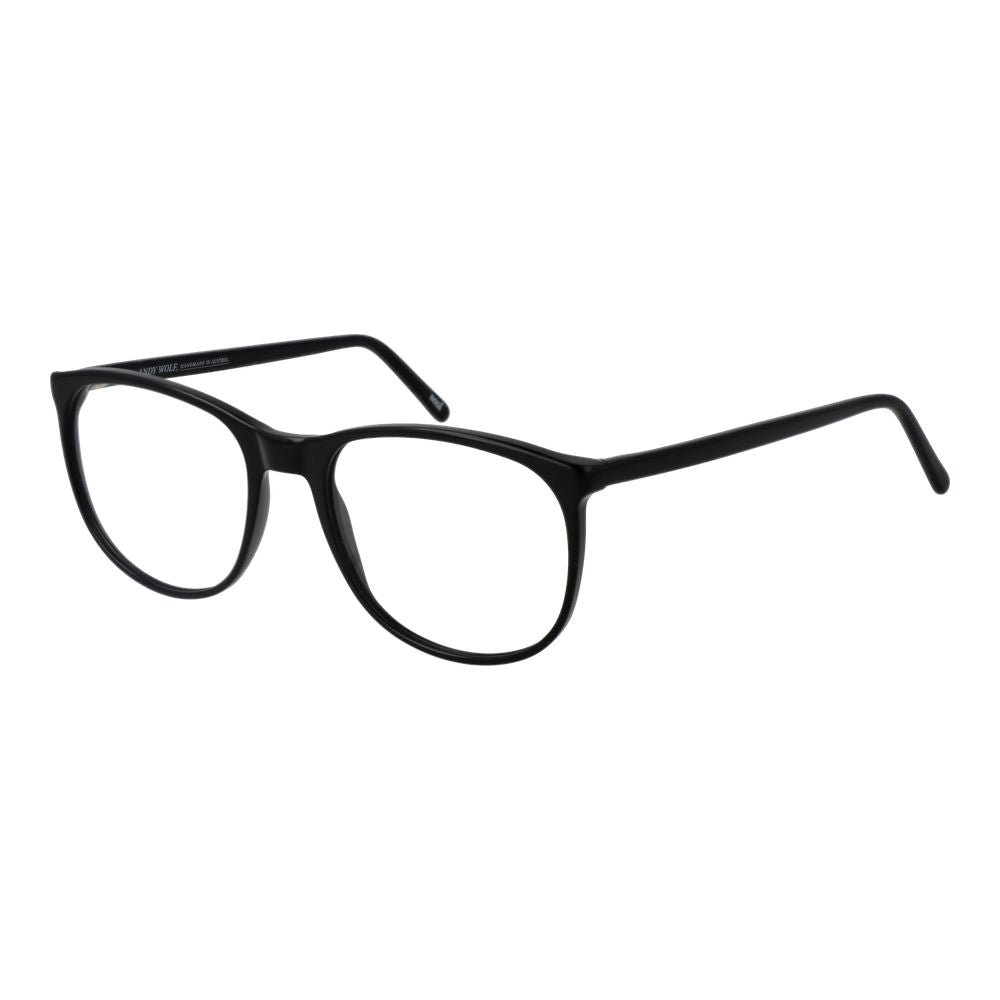 Black Unisex Glasses Frame Andy Wolf