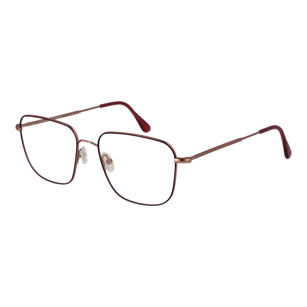 Burgundy Unisex Glasses Frame Andy Wolf