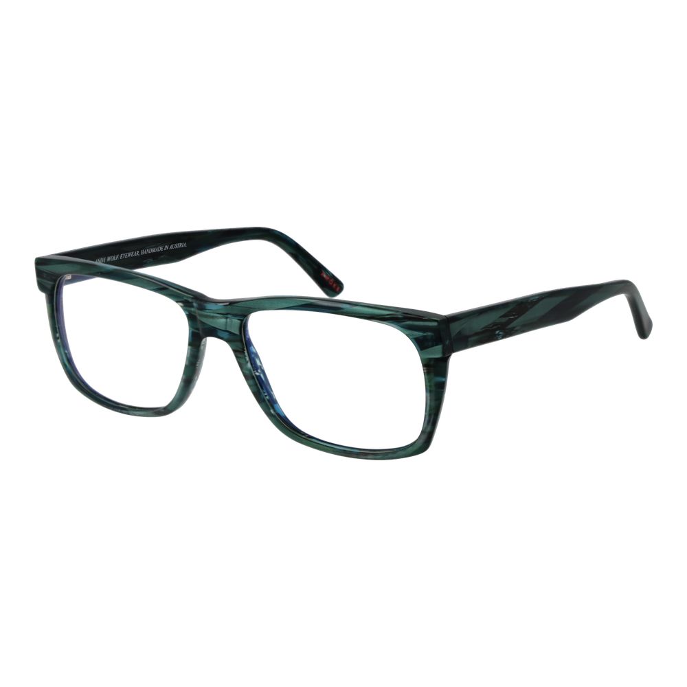 Green Unisex Glasses Frame Andy Wolf