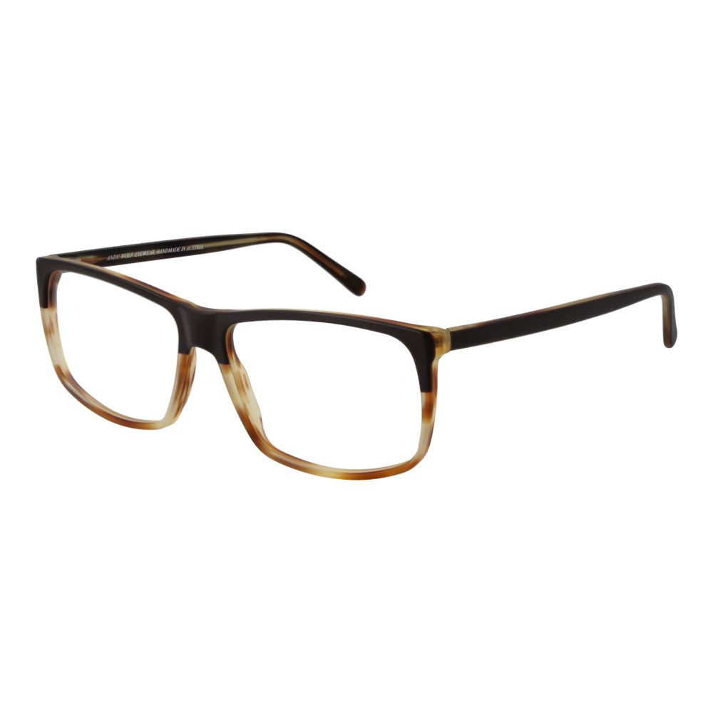 Brown Unisex Glasses Frame Andy Wolf