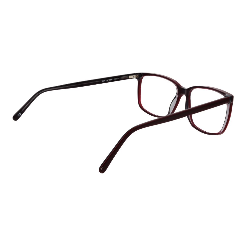 Burgundy Unisex Glasses Frame Andy Wolf