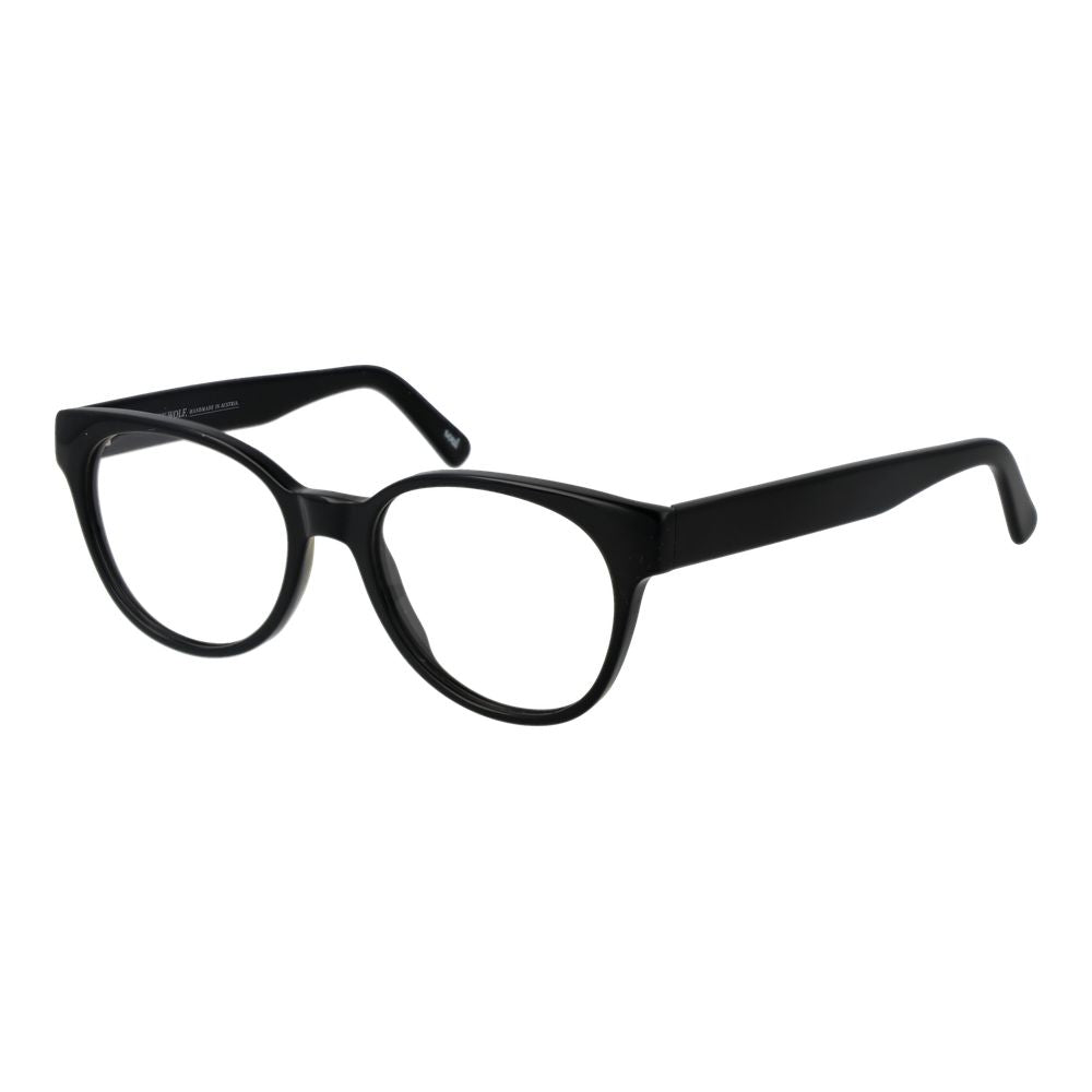 Black Unisex Glasses Frame Andy Wolf