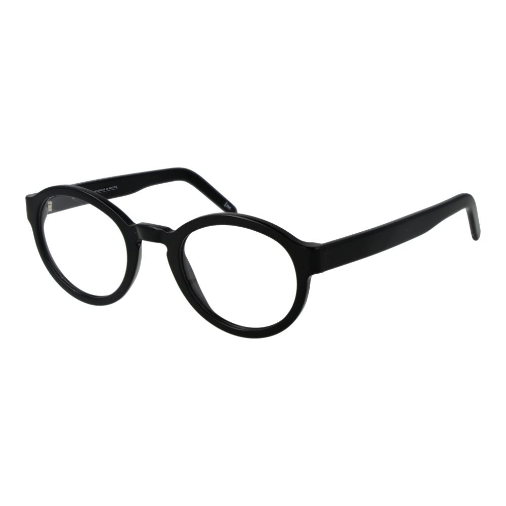 Black Unisex Glasses Frame Andy Wolf