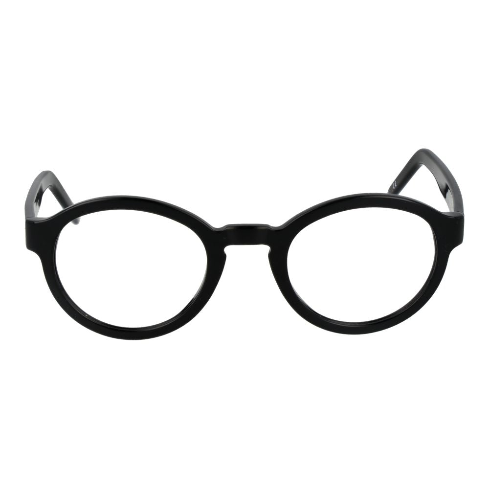 Black Unisex Glasses Frame Andy Wolf
