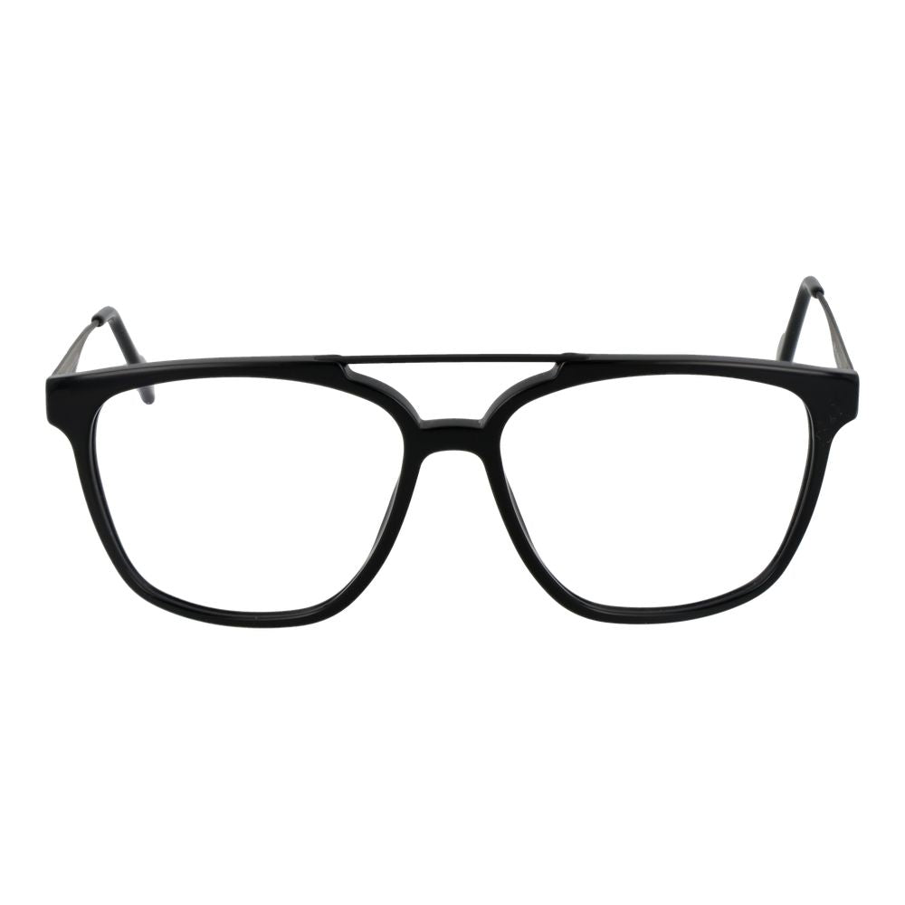 Black Unisex Glasses Frame Andy Wolf
