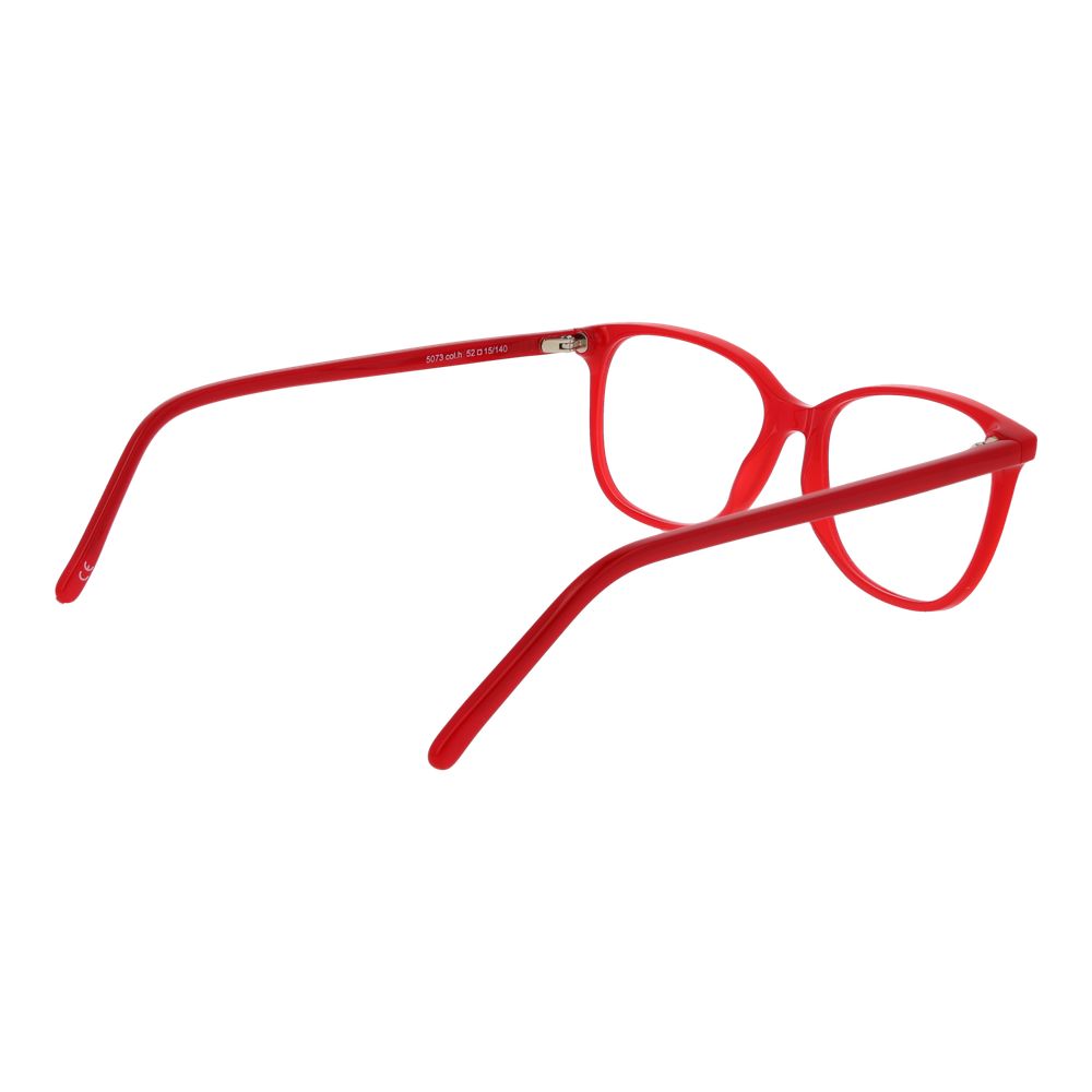 Red Unisex Glasses Frame Andy Wolf