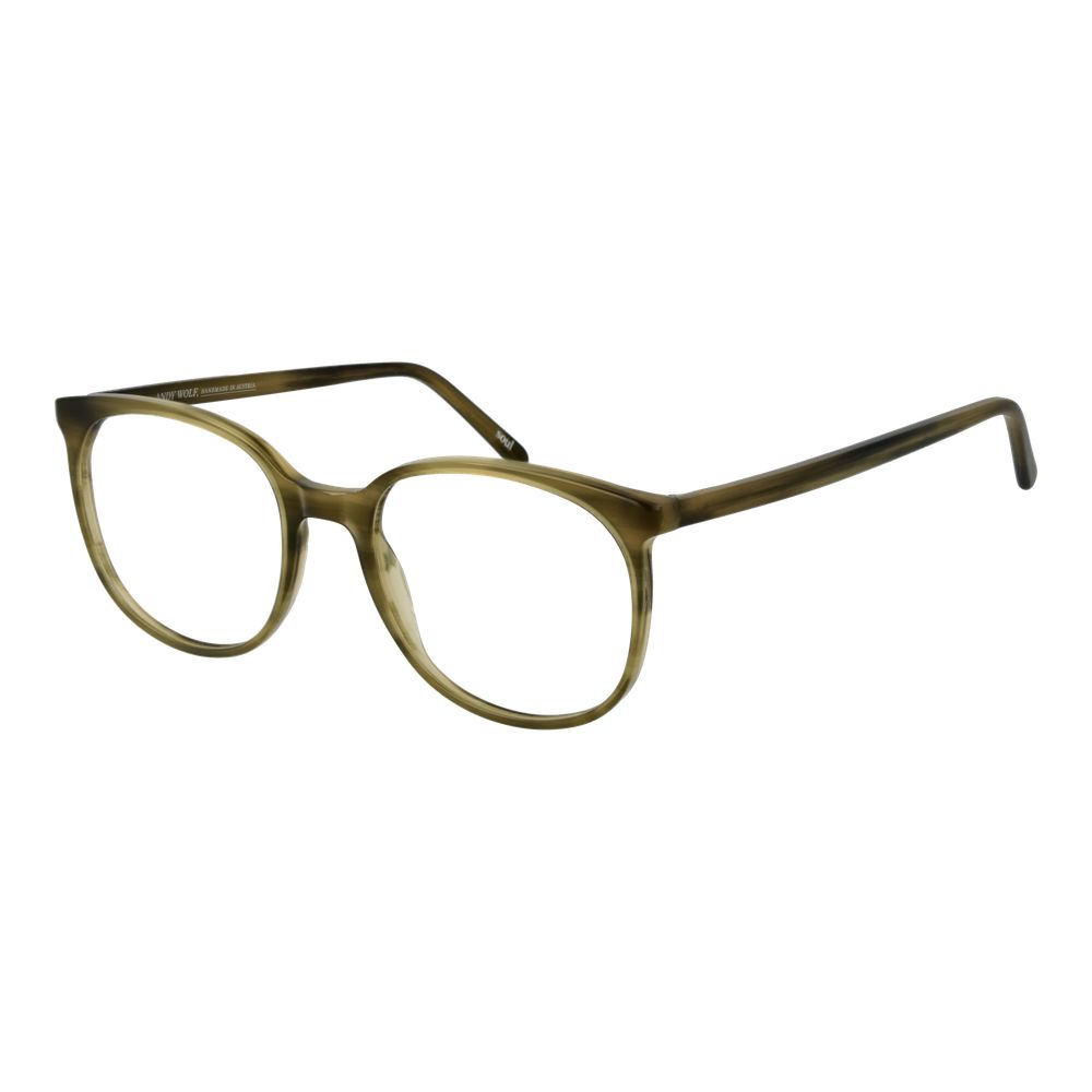 Green Unisex Glasses Frame Andy Wolf