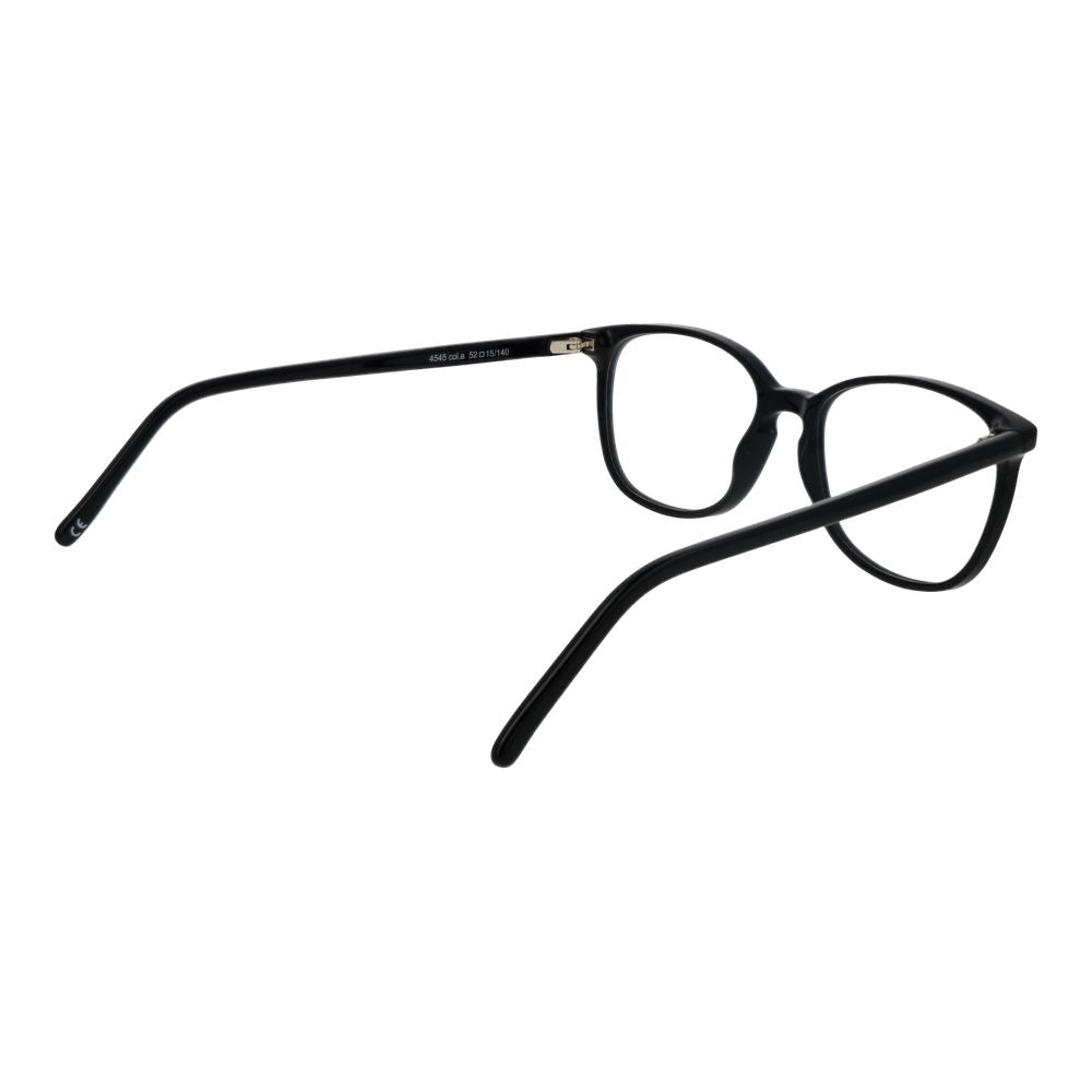Black Unisex Glasses Frame Andy Wolf