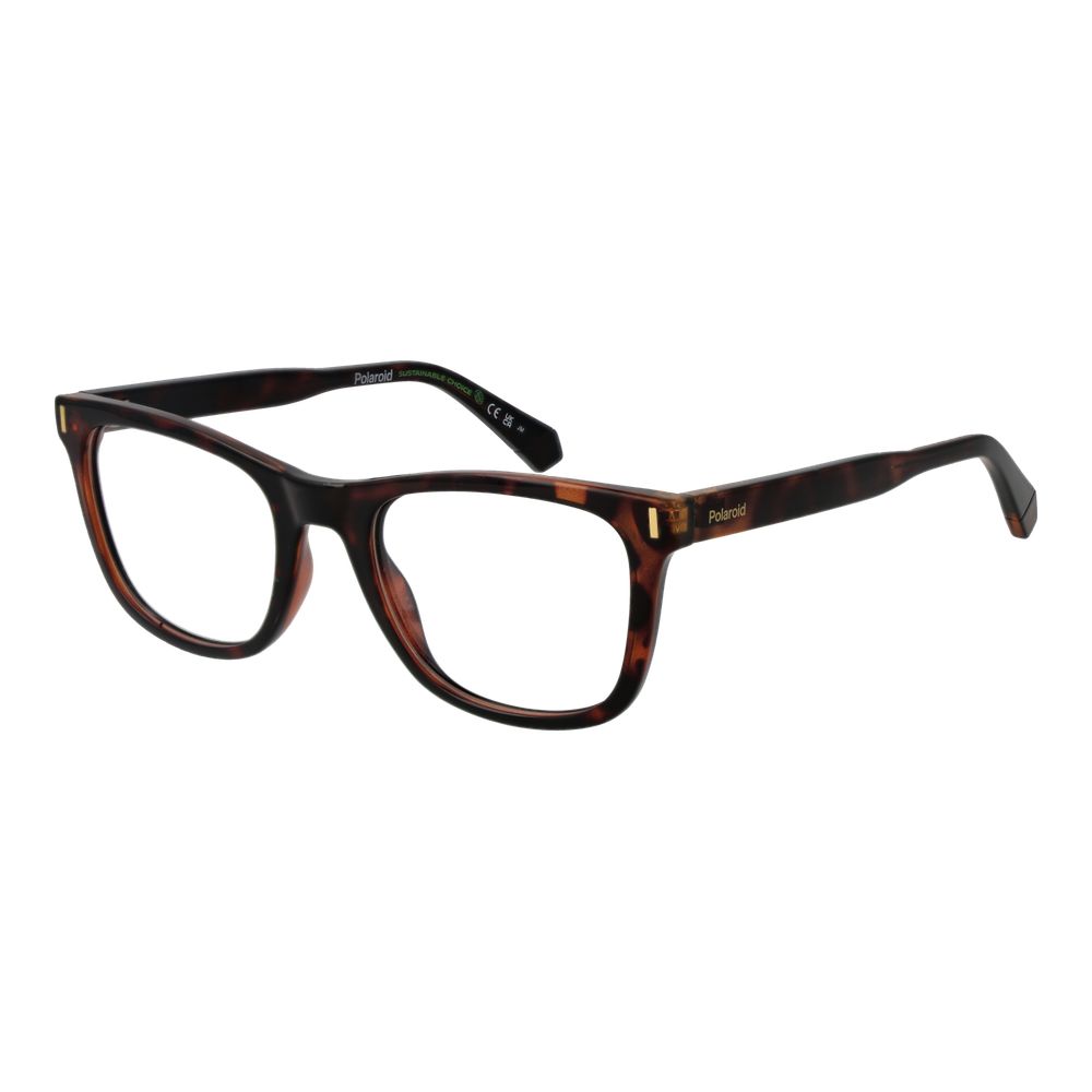 Brown Women Glasses Frame Polaroid