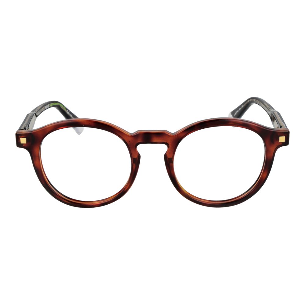 Brown Men Glasses Frame Polaroid