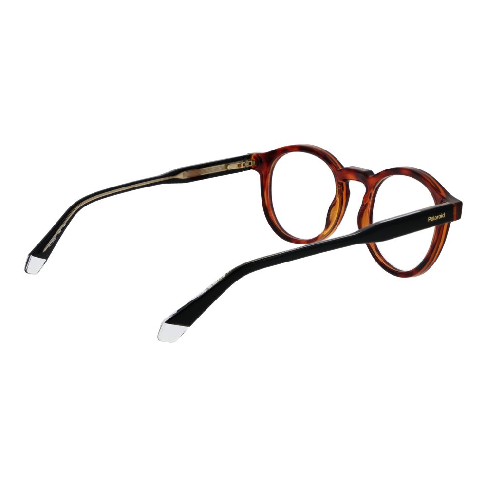 Brown Men Glasses Frame Polaroid