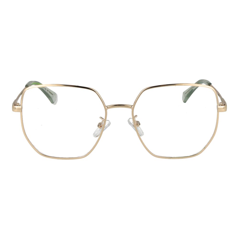 Gold Women Glasses Frame Polaroid