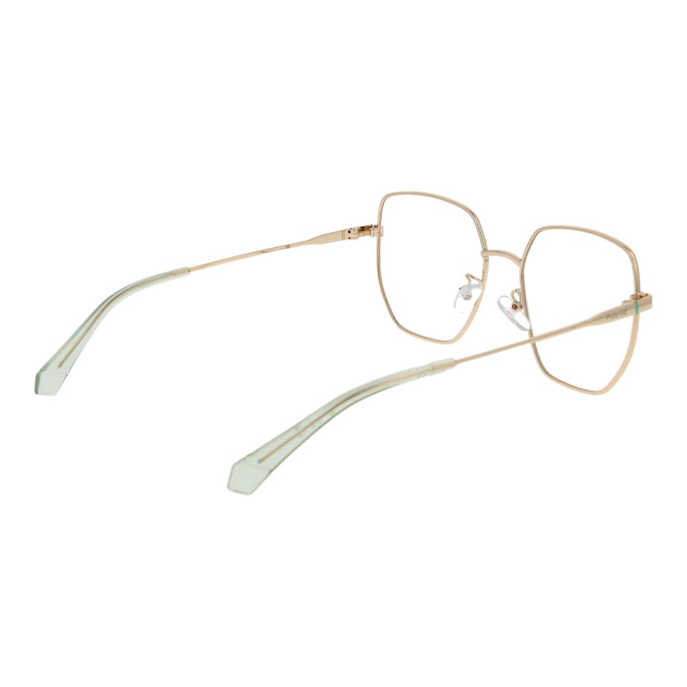 Gold Women Glasses Frame Polaroid