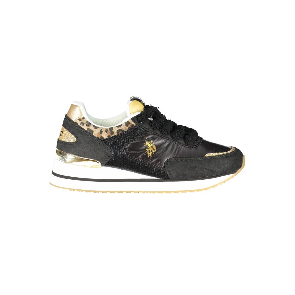 Black Polyester Sneaker U.S. POLO ASSN.