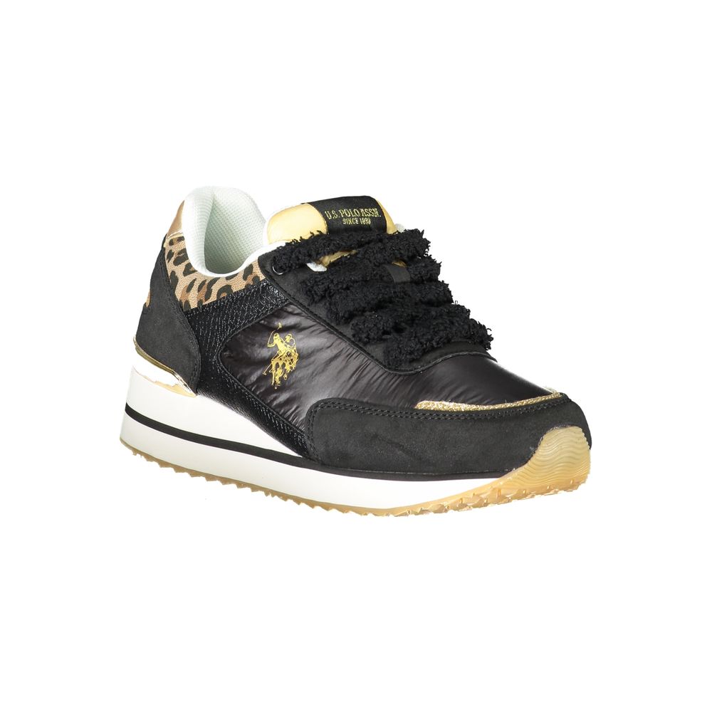 Black Polyester Sneaker U.S. POLO ASSN.