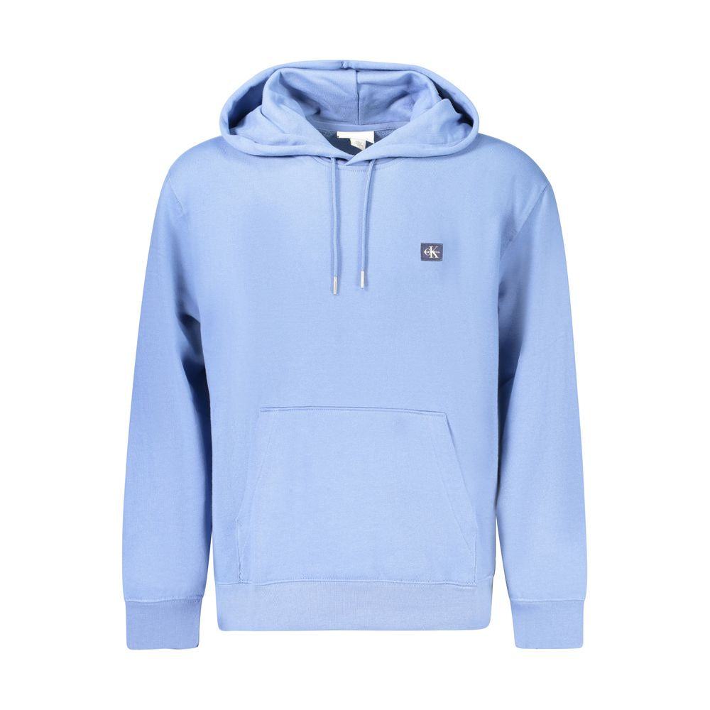 Blue Recycled Polyester Men Sweater Calvin Klein