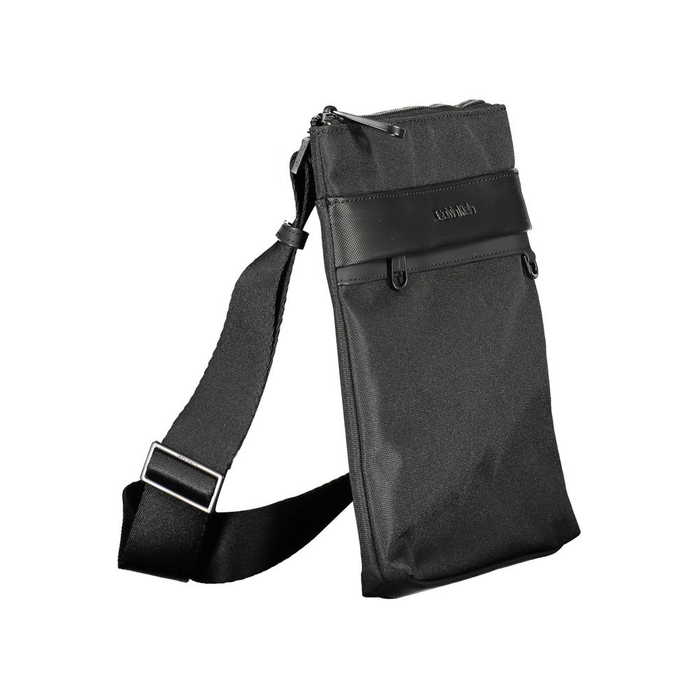 Black Polyester Shoulder Bag Calvin Klein