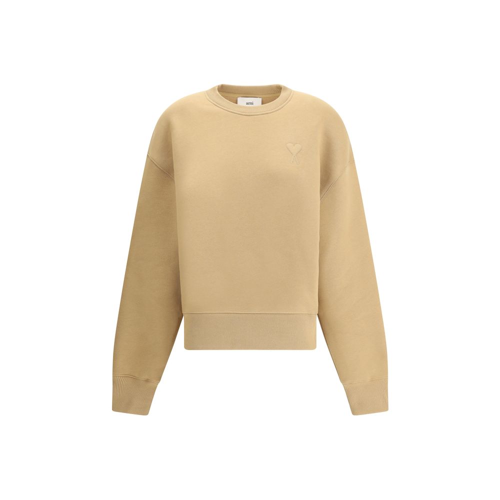 Ami De Coeur Embosse Sweatshirt Ami Paris