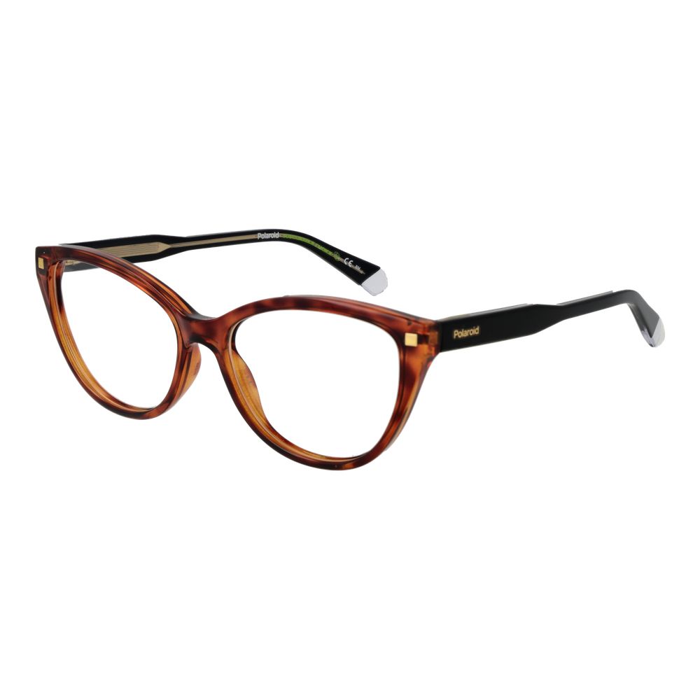 Brown Women Glasses Frame Polaroid