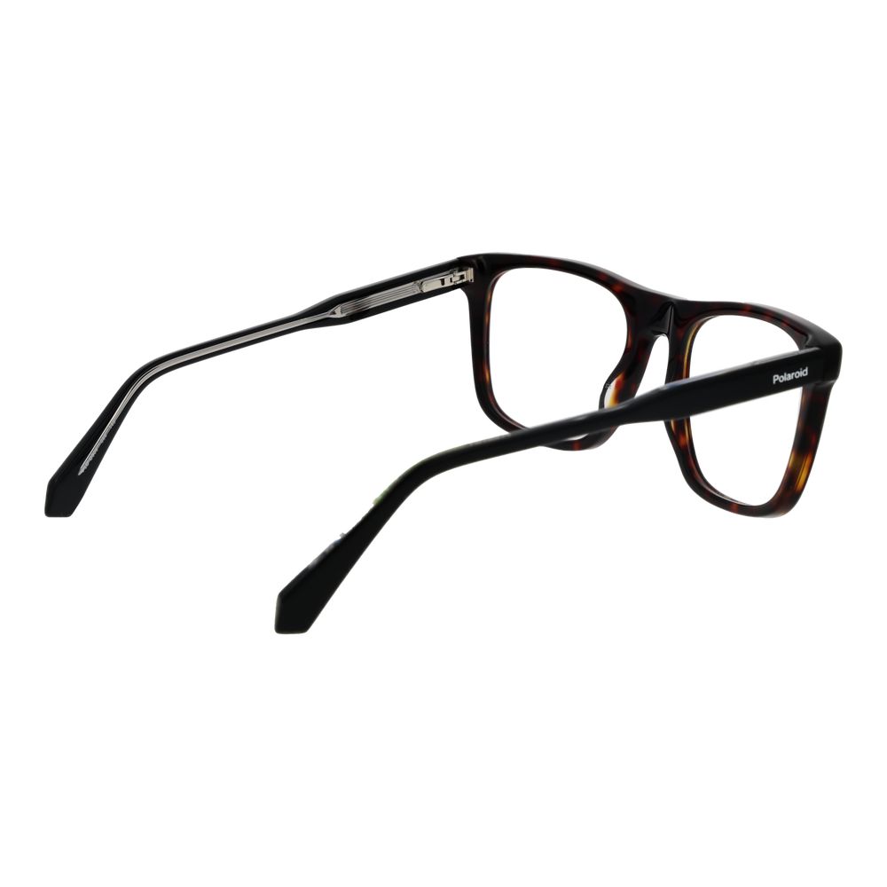 Brown Men Glasses Frame Polaroid