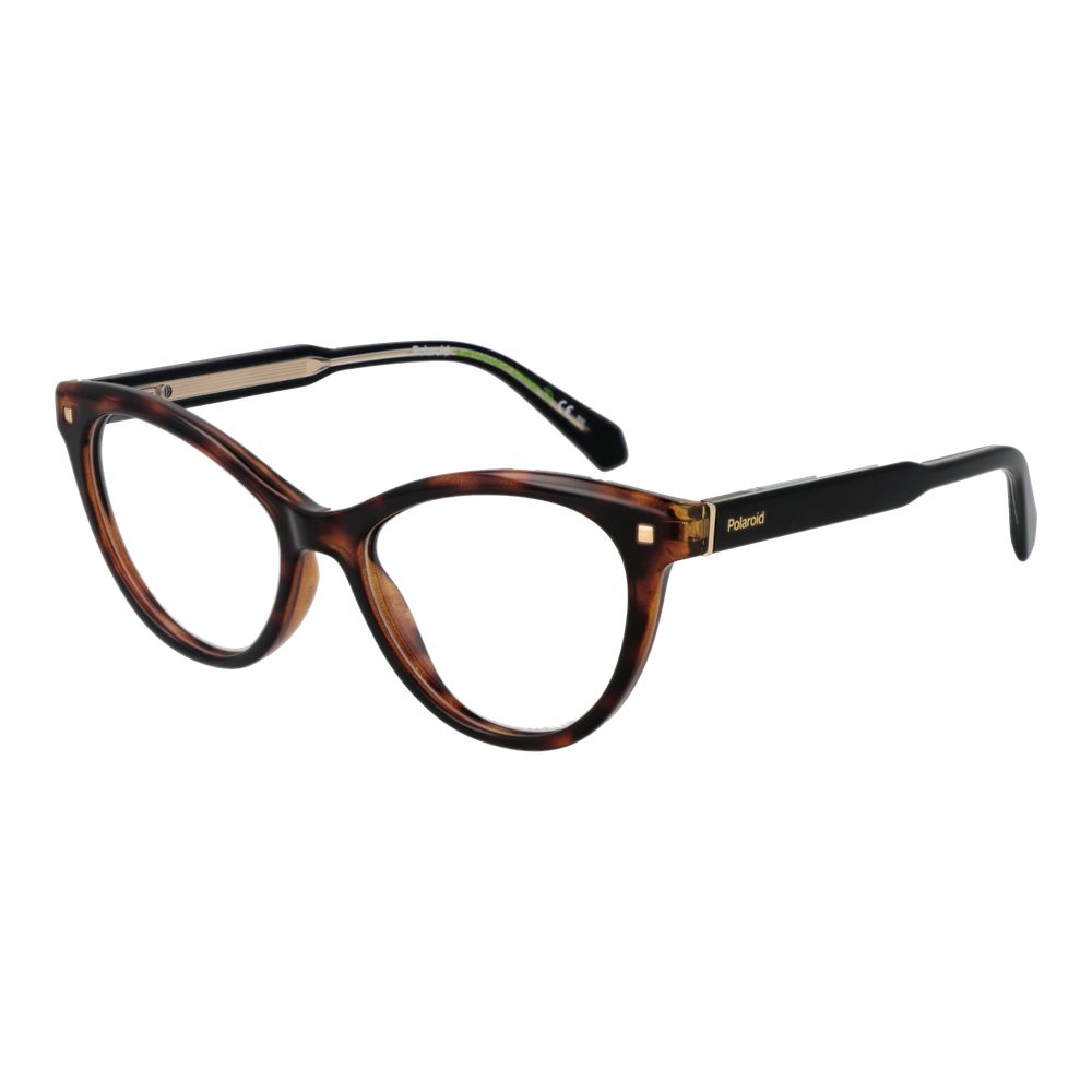 Brown Women Glasses Frame Polaroid